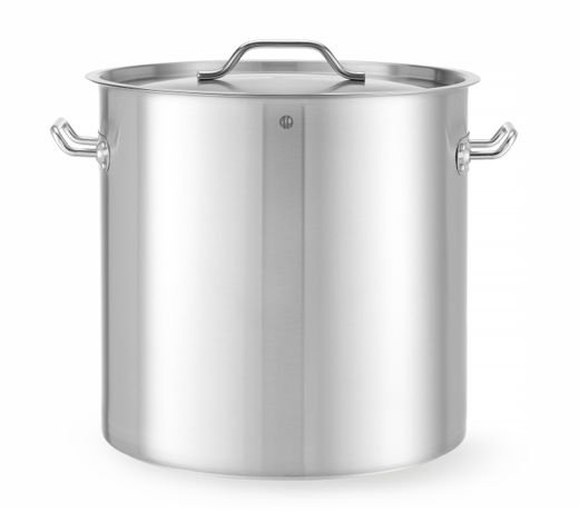 Garnek wysoki z pokrywką, HENDI, Budget Line, 50L, ⌀400x(H)400mm 1