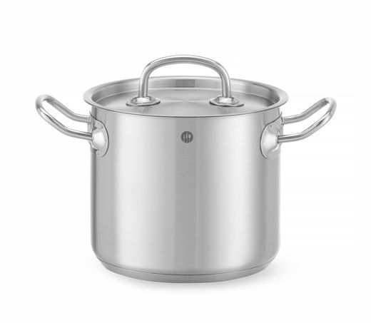 Garnek wysoki z pokrywką, HENDI, Kitchen Line, 2,8L, ⌀160x(H)140mm 1