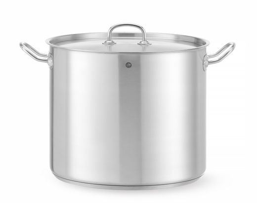 Magas fazék- fedővel, HENDI, Kitchen Line, 21L, ⌀320x(H)270mm 1