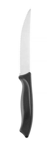 Steak knife, serrated, HENDI, Black, (L)227mm, Serrated 1