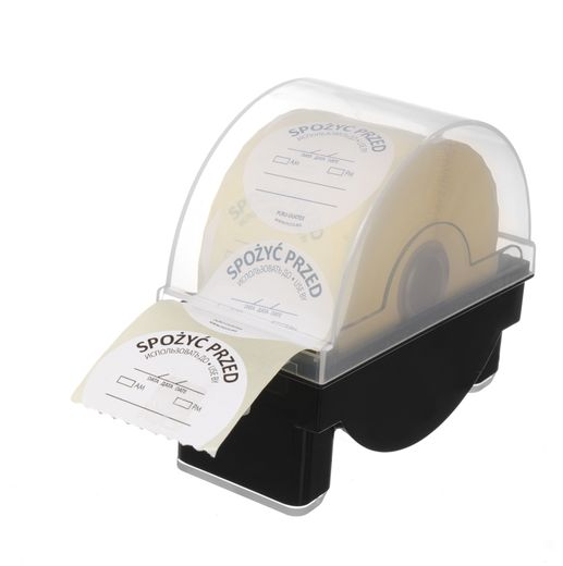 Food safety stickers dispenser - single, HENDI, 70x140x(H)114mm 1