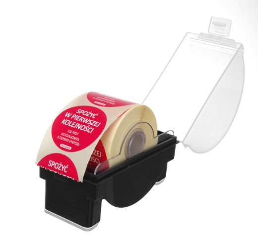 Food safety stickers dispenser - single, HENDI, 70x140x(H)114mm 1