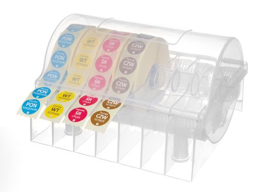 Food safety daily disposable stickers dispenser, HENDI, 184x142x(H)108mm 1