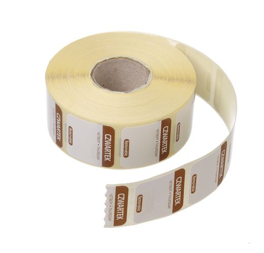 Etykiety Food Safety na każdy dzień tygodnia – wielorazowe - RO, BG, EN, HENDI, Czwartek, 1000 szt., 25x25mm 1