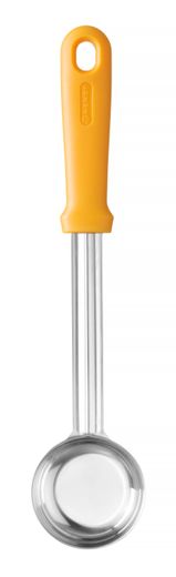 Pizza sauce ladle heavy-duty , HENDI, designed by Robert Bronwasser, 0,09L, Orange, 330x72x(H)27mm 1