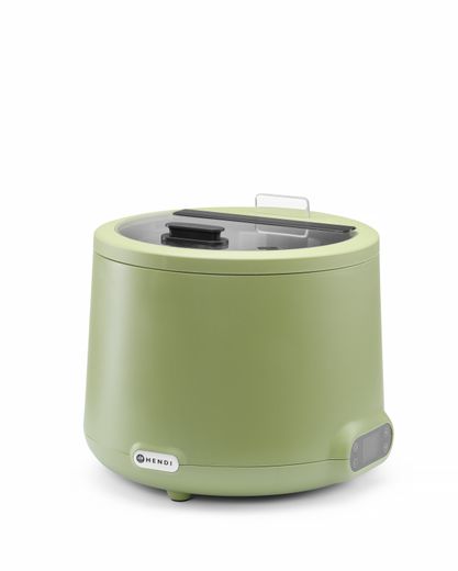 Soup kettle UNIQ, HENDI, designed by Robert Bronwasser, 8L, Green, 220-240V/500W, ⌀365x(H)325mm 1