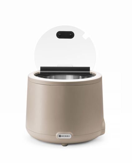 Kociołek do zupy UNIQ, HENDI, designed by Robert Bronwasser, 8L, beżowy, 220-240V/500W, ⌀365x(H)325mm 1