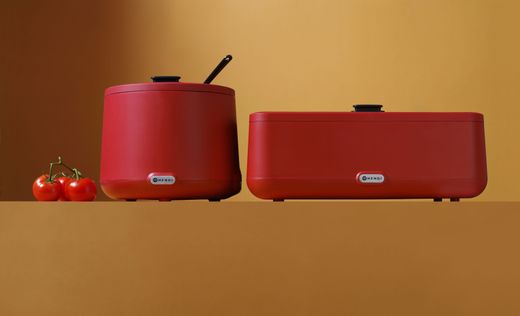 Podgrzewacz elektryczny UNIQ, HENDI, designed by Robert Bronwasser, GN 1/1, czerwony, 220-240V/700W, 607x402x(H)245mm 1