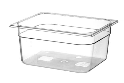 Container GN 1/2 polycarbonate, HENDI, Profi Line, GN 1/2, 9,5L, Transparent, 325x265x(H)150mm 1