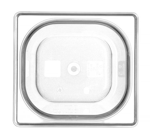 Container GN 1/6 polycarbonate, HENDI, Profi Line, GN 1/6, 3,4L, Transparent, 176x162x(H)200mm 1