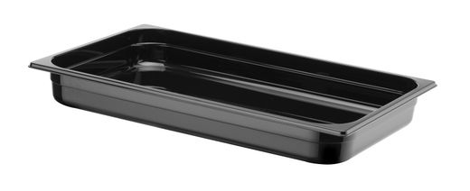 Pojemnik GN 1/1 z czarnego poliwęglanu, HENDI, Profi Line, GN 1/1, 9L, czarny, 530x325x(H)65mm 1