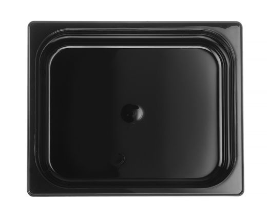 Pojemnik GN 1/2 z czarnego poliwęglanu, HENDI, Profi Line, GN 1/2, 6,5L, czarny, 325x265x(H)100mm 1