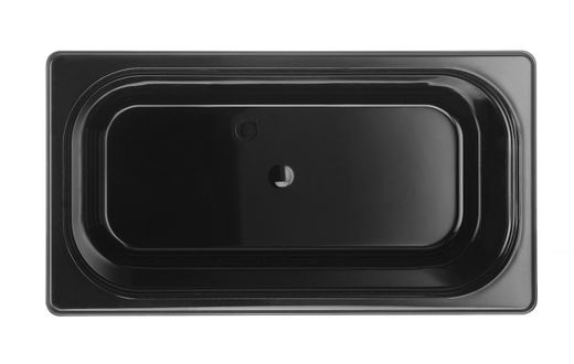 Container GN 1/3 black polycarbonate, HENDI, Profi Line, GN 1/3, 7,8L, Black, 325x176x(H)200mm 1