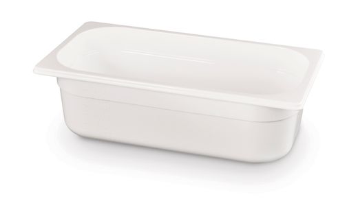 Pojemnik GN 1/3 z białego poliwęglanu, HENDI, GN 1/3, 4L, biały, 325x176x(H)100mm 1