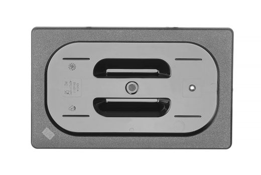Lid for GN containers black polycarbonate, HENDI, GN 1/4, Black, 265x162mm 1