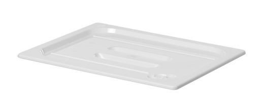 Lid for GN containers white polycarbonate, HENDI, GN 1/2, White, 265x325mm 1