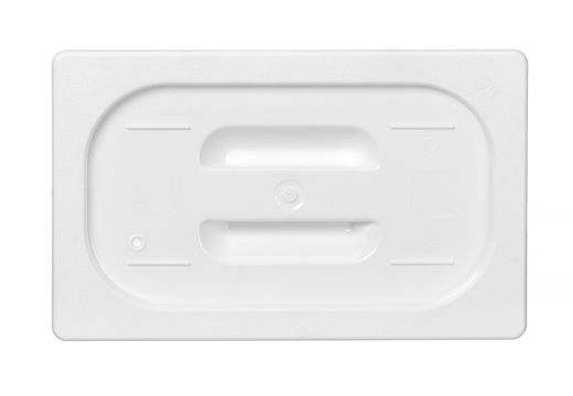 Lid for GN containers white polycarbonate, HENDI, GN 1/4, White, 265x162mm 1