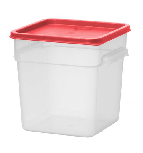 Pojemnik na żywność z podziałką, HENDI, 7,6L, 235x235x(H)230mm 1