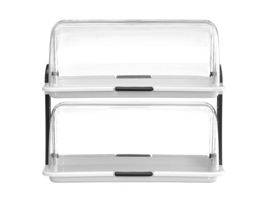 Espositore roll top - doppio, HENDI, Bianco, 465x310x(H)410mm 1