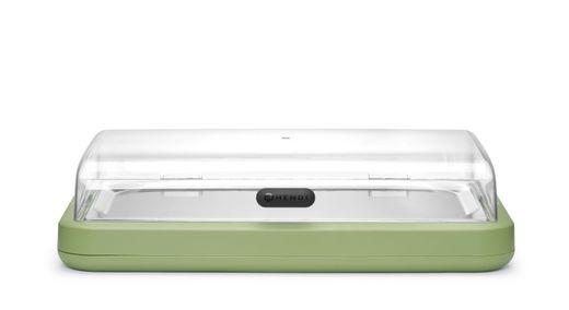 Witrynka chłodząca UNIQ, HENDI, designed by Robert Bronwasser, GN 1/1, zielony, 593x389x(H)147mm, Prostokątny 1