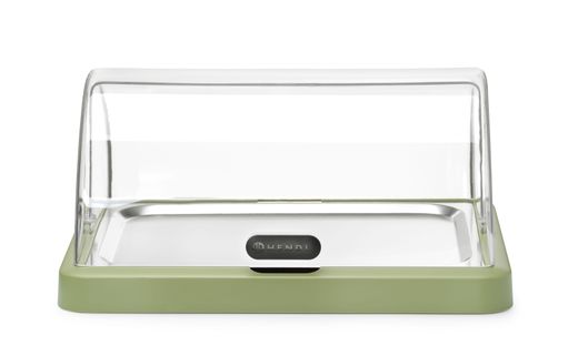 Pojedyncza witrynka chłodząca roll-top Duo UNIQ, HENDI, designed by Robert Bronwasser, Pojedyncza, zielony, 460x355x(H)220mm, Prostokątny 1