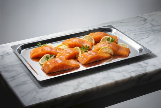 Cooling display tray, HENDI, Silver, 400x300mm 1