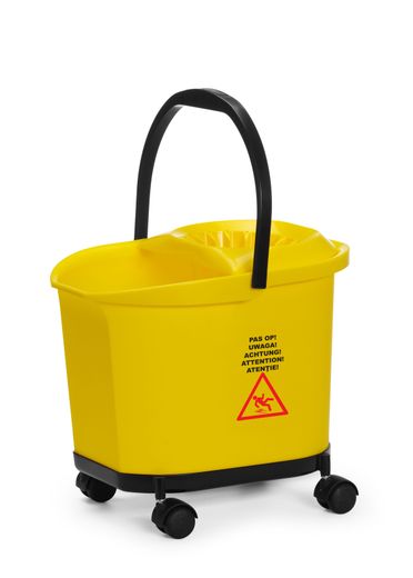 Mop bucket, HENDI, 16L, Yellow, 405x296x(H)340mm 1