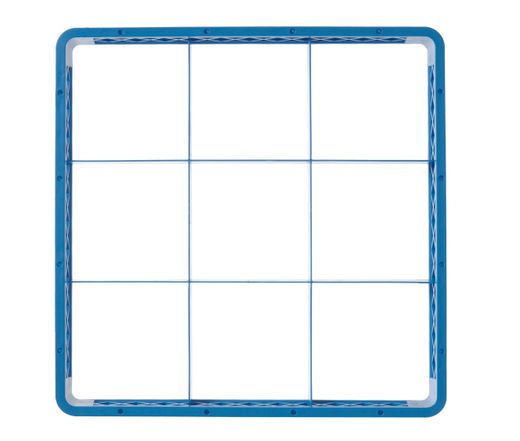 Extender for dishwasher basket, HENDI, 9 compartments 150x150 mm, 500x500x(H)45mm 1