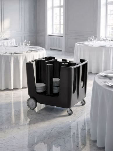 Wózek do transportu talerzy, AmerBox, 930x720x(H)785mm 1