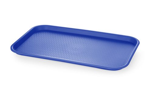 Polypropylene fast food tray GN 1/1, AmerBox, GN 1/1, Blue, 530x325x(H)20mm, Rectangular 1