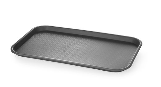Polypropylenový podnos na rychlé občerstvení GN 1/1, AmerBox, GN 1/1, Černá, 530x325x(H)20mm, Obdélníkové 1