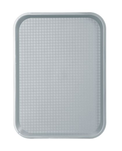Vidutinis polipropileno padėklas Fast Food, AmerBox, Šviesiai pilkas, 305x415x(H)20mm 1