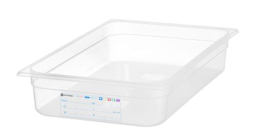 Container GN 1/1 HACCP, HENDI, GN 1/1, 12L, Transparent, 530x325x(H)100mm 1