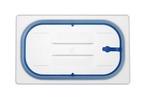 Lid for GN containers made of polypropylene, with seal, HENDI, GN 1/4, Transparent, 265x162mm 1