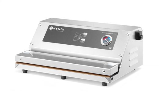 Vakuový balicí stroj - lamelový, HENDI, Profi Line, svařovací lišta 400 mm, 230V/270W, 420x280x(H)170mm 1