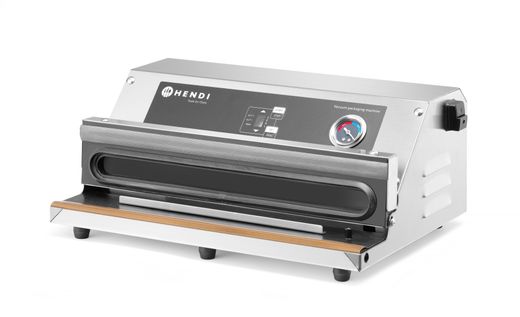 Vakuový balicí stroj - lamelový, HENDI, Profi Line, svařovací lišta 400 mm, 230V/270W, 420x280x(H)170mm 1