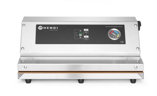 Vakuový balicí stroj - lamelový, HENDI, Profi Line, svařovací lišta 400 mm, 230V/270W, 420x280x(H)170mm 1