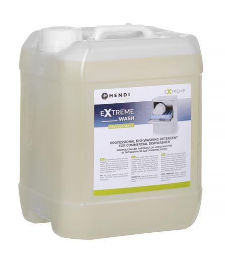 Extreme Wash Professional dishwashing detergent for commercial dishwasher, HENDI, 10 L 1