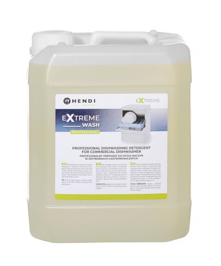 Extreme Wash Professional dishwashing detergent for commercial dishwasher, HENDI, 10 L 1