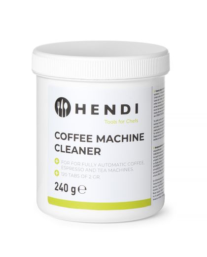 Coffee automat cleaner, 120 tabs, HENDI 1