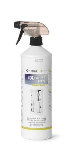 Extreme Steel Professional steel polish and cleaner, 1L, HENDI, 1 L 1