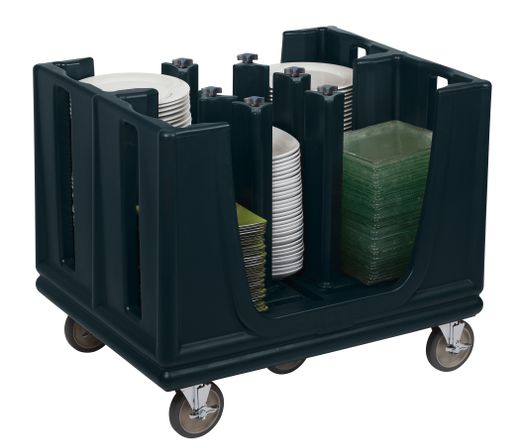 Transport and storage trolley, Cambro, Black, 984x760x(H)838mm 1