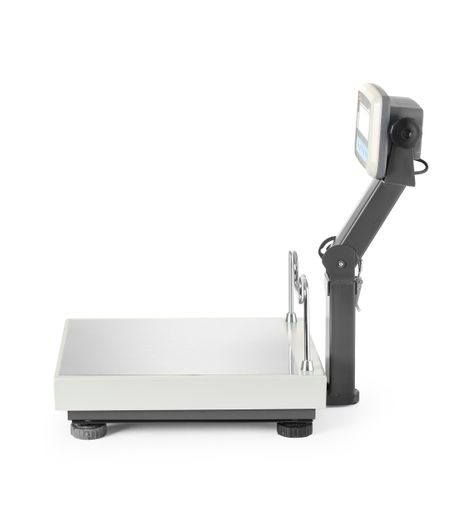 LCD platform scale with a foldable column and legalisation, EKO+ line, 60 kg, TEM, 350x400x(H)522mm 1