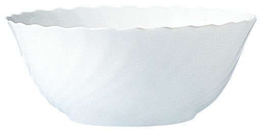 Trianon salad bowl, Arcoroc, 2,4L, White, ⌀240x(H)98mm 1
