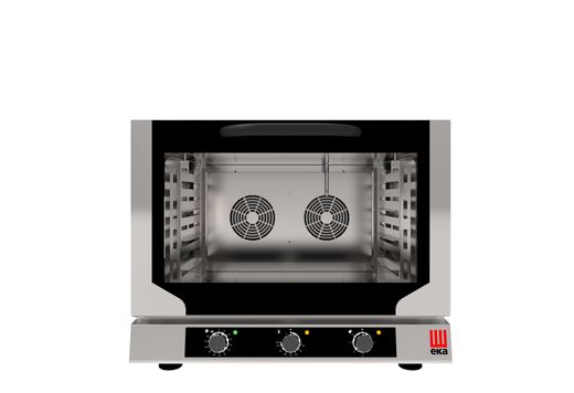 Bakery convection oven with humidity Evolution Next 4x 600x400, electric, with electromechanical control, three phase, Tecnoeka, 400V/6400W, 783x755x(H)634mm 1