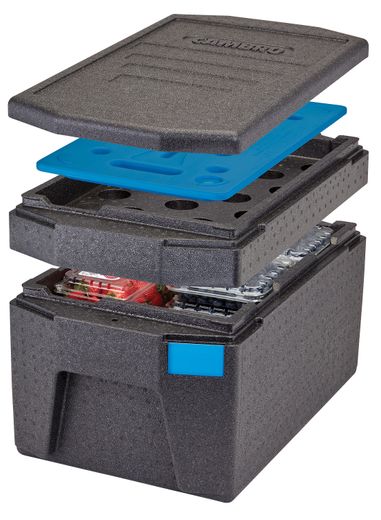 Adapter for Camchiller GN 1/1 chilling plate., Cambro, Black, 688x400x(H)87mm 1