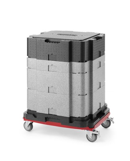 Multifunctional Cam GoBox insulated container, Cambro, Light grey, 641x641x(H)754mm 1