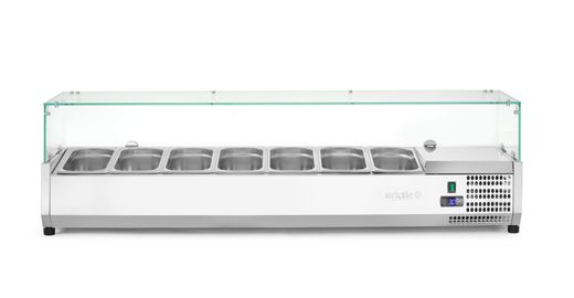 Nadstawa chłodnicza GN 1/3, Arktic, 7x GN 1/3, 230V/180W, 1605x420x(H)460mm 1