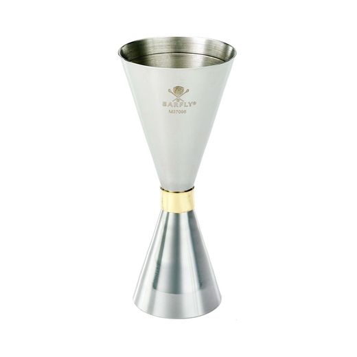 Jigger - Slim Style bartender measuring cup, BarUp, Silver 1