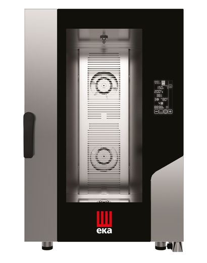 Konvektsioon-auruahi Millennial Black Mask Gastro, 11 × GN 1/1 – elektroonilise juhtimisega, elektriline, Tecnoeka, 400V/15400W, 730x849x(H)1130mm 1